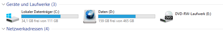 Datenträger wird nur als Unbenutzte Partition angezeigt. Keinen zugriff auf Daten.
