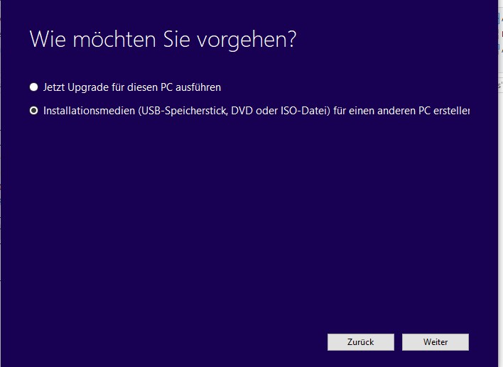 Funktionsupdate für Windows 10, Version 1803