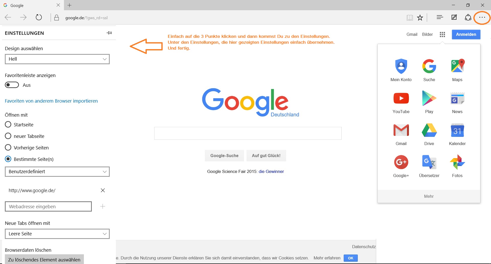 Mit IE11 funktioniert die Google Toolbar, warum nicht auch bei Edge?