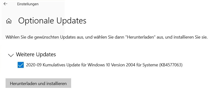 Info Center startet nicht
