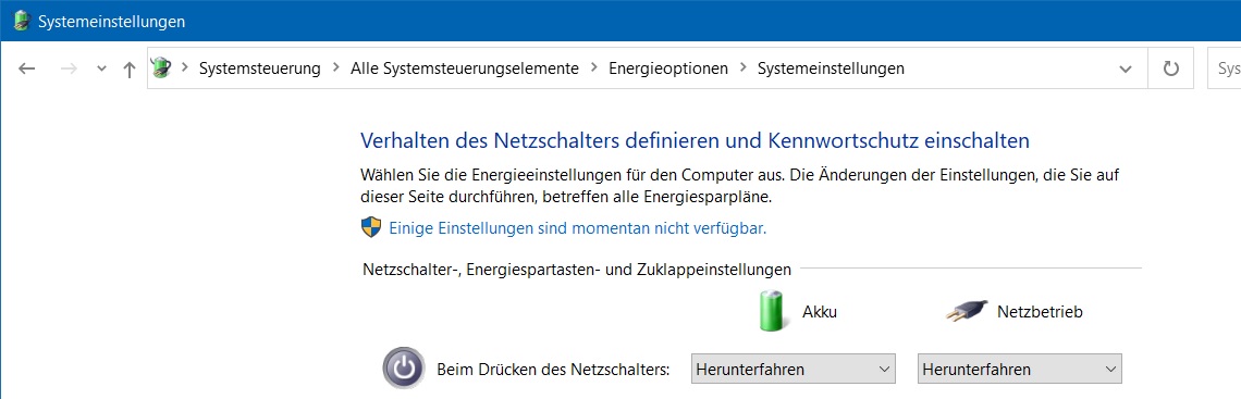 Wie den PC ausschalten?