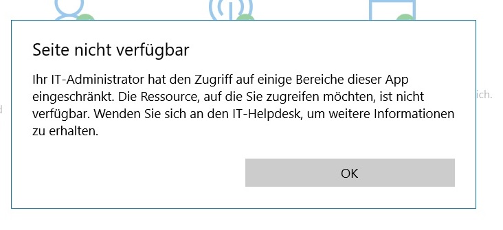Keinen Zugriff auf Viren- & Bedrohungsschutz