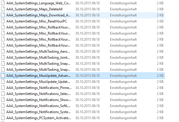 Neue Windows 10 Funktionen defekt