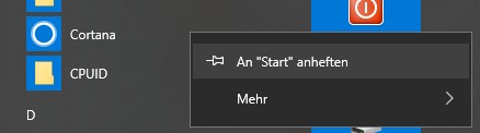 Windows Startmenü Suche und Cortana funktionieren auch nach Neuinstallation von Windows 10...
