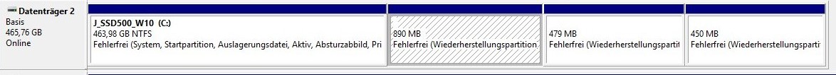 Laufwerk D ist voll