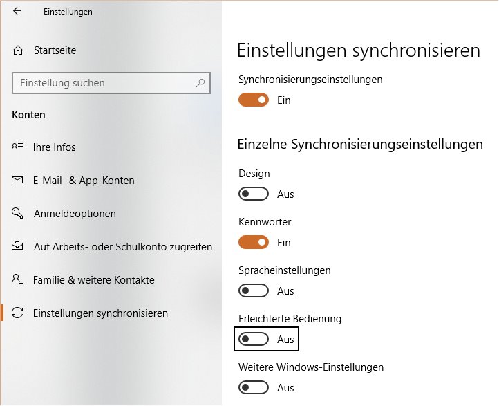 ich will keine erleichter Bedihung. Wie komme ich zurück zur Standard