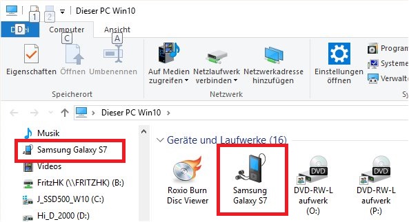 Wie Photo von Nokia 230 auf PC kriegen