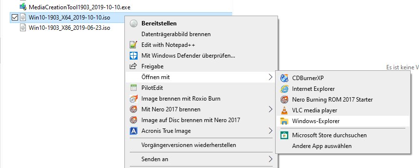 Funktionsupdate für Windows 10, Version 1903 – Fehler 0xc1900223