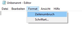 Wie aktiviere ich den Seitenumbruch