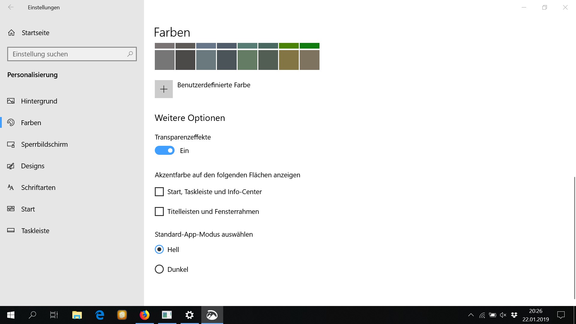 Windows 10 Design nach Update teilweise schwarz, hell, dunkel...