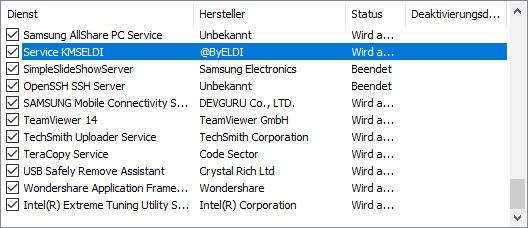 Fehler beim Aufruf der Microsoft Management Console!