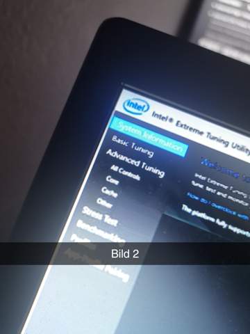 Intel extreme Tuning Utility - Finde Basic Tuning nicht?