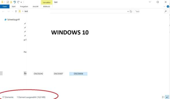 Ordner Ansicht bei Windows 7 und Windows 10?