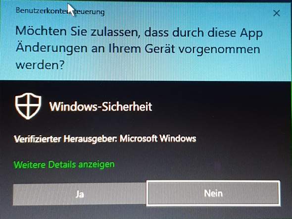 Windows 10 Viren aufm Pc?