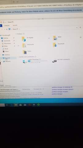 Partitionen Windows?