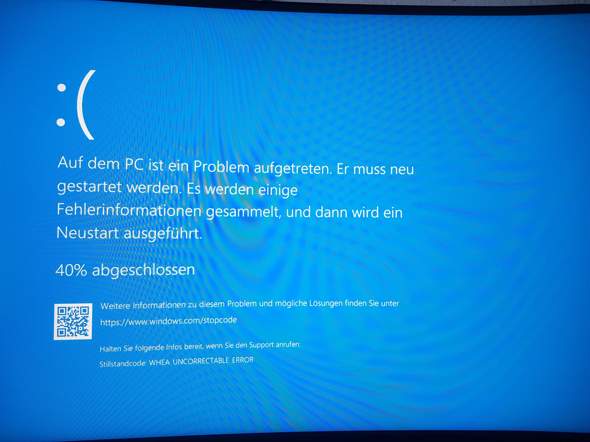 Mein PC stürzt einfach ab und ich beckomme ein bluescreen.?