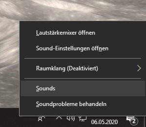 Windows Sound Aufnahme Fenster hängt sich auf?