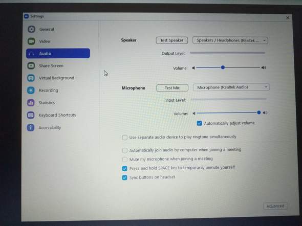 Probleme mit Zoom, Video und Ton?