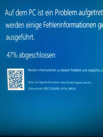 Windows 10 ständig andere Bluescreens?