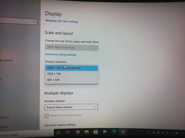 Windows 10 Startbildschirm falsche Auflösung und alles viel zu groß nach Neustart?
