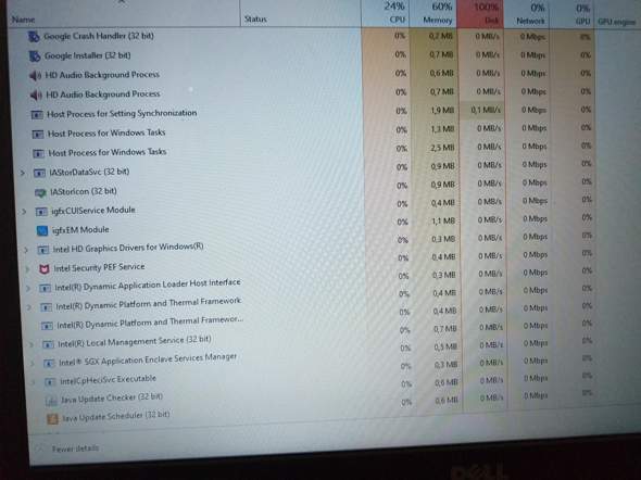 Taskmanager Windows 10 "zugemüllt"?