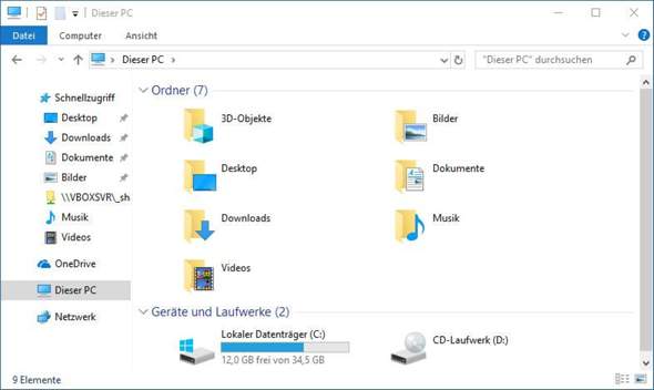 Dateien werden in Windows Explorer nicht richtig angezeigt?