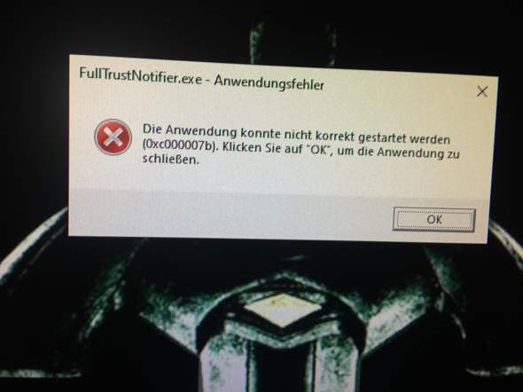 Windows 10 Fehler?