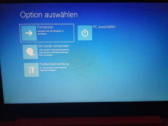 Windows 10 Laptop setzt sich nicht zurück, was tun?