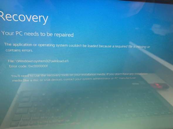Windows 10 Festplattenfehler?