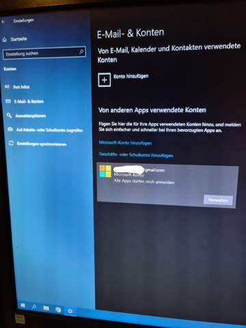 Wieso kann ich mich nicht von meinem Microsoft-Konto auf Windows abmelden?