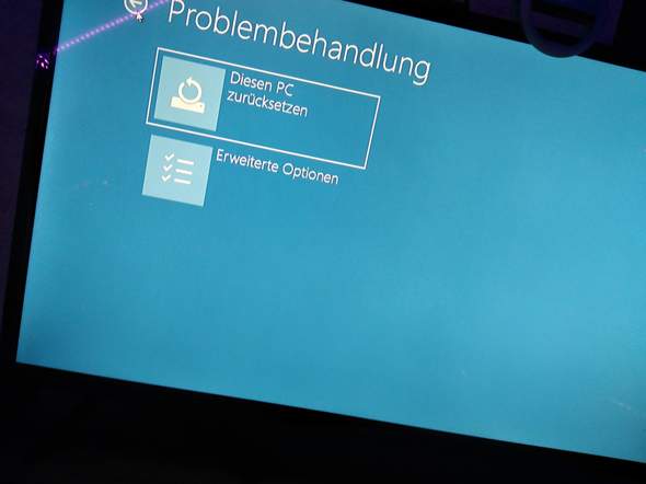 Pc zurücksetzen aber windows behalten?