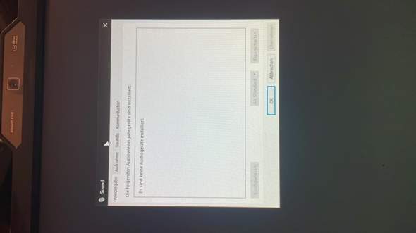 Windows erkennt keine Wiedergabegeräte?