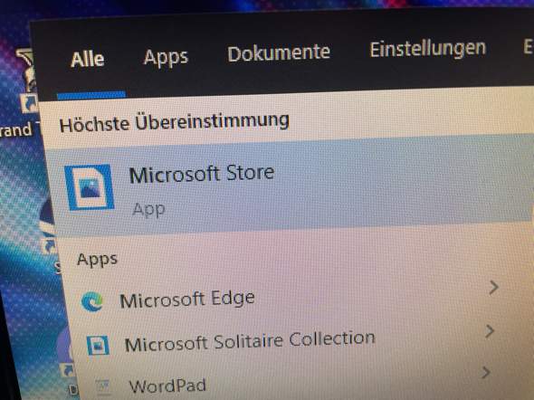 Microsoft geht nicht?