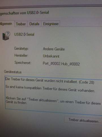 Weiß jemand was das für ein Treiber ist?