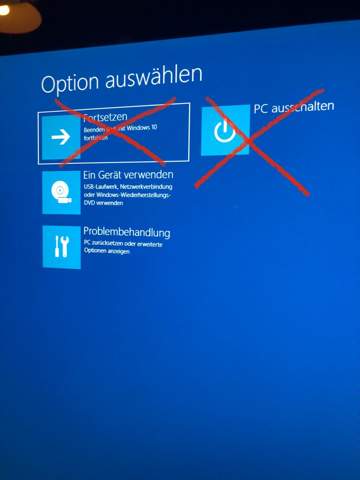 Blue Screen of Death?