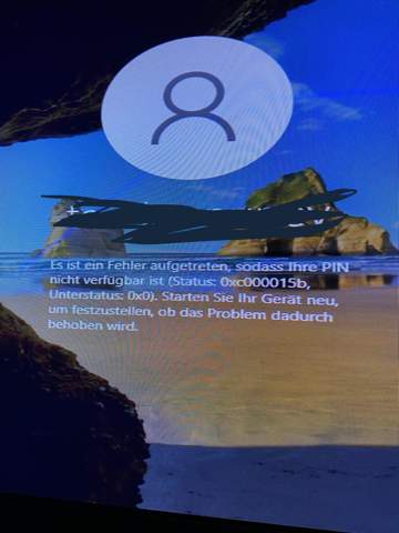 Windows anmeldung nicht möglich?