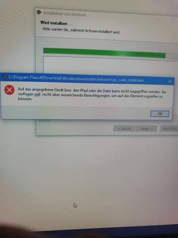 Artroom funktioniert nicht?