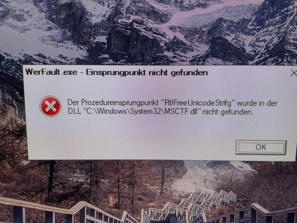 WerFault.exe Fehlermeldung was tun?