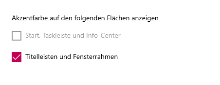 Windows 10 Taskleiste Farbe ändern geht nicht mehr?