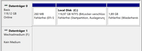 USB-Stick wird erkannt aber nicht angezeigt, wieso?