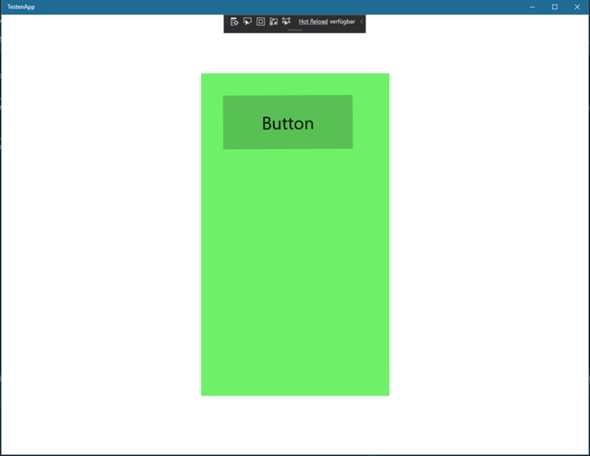Was muss ich machen damit der Universelle Windows App in andere Fenster größe Starten kann?