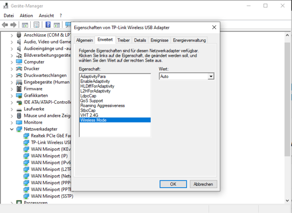 WLAN am PC sehr schwach?
