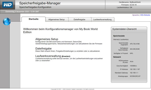 My Book World NAS?