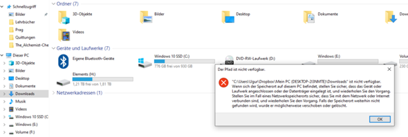 Kann mir einer mit Dropbox weiterhelfen (Stichwort Backup)?