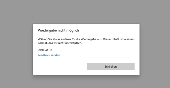Windows Codedc Fehler - Wie beheben?