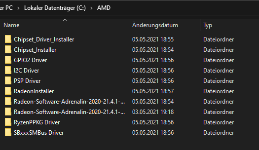 AMD Treiber deinstallieren?