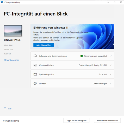 Windows 11 | Installation nich möglich?