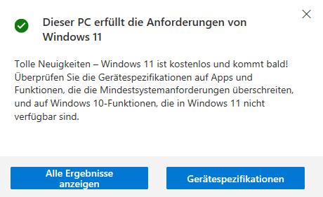 Wie kann ich nicht auf Win 11 Updaten?