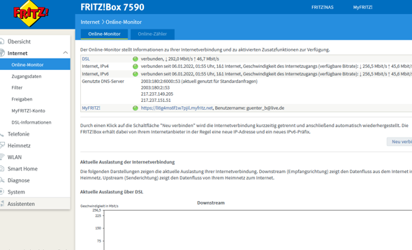 Für Spezialisten: Statt 250 Mbit/s nur 17?