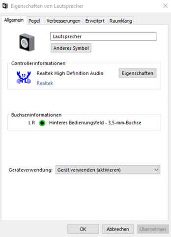 Windows 10 Soundprobleme?